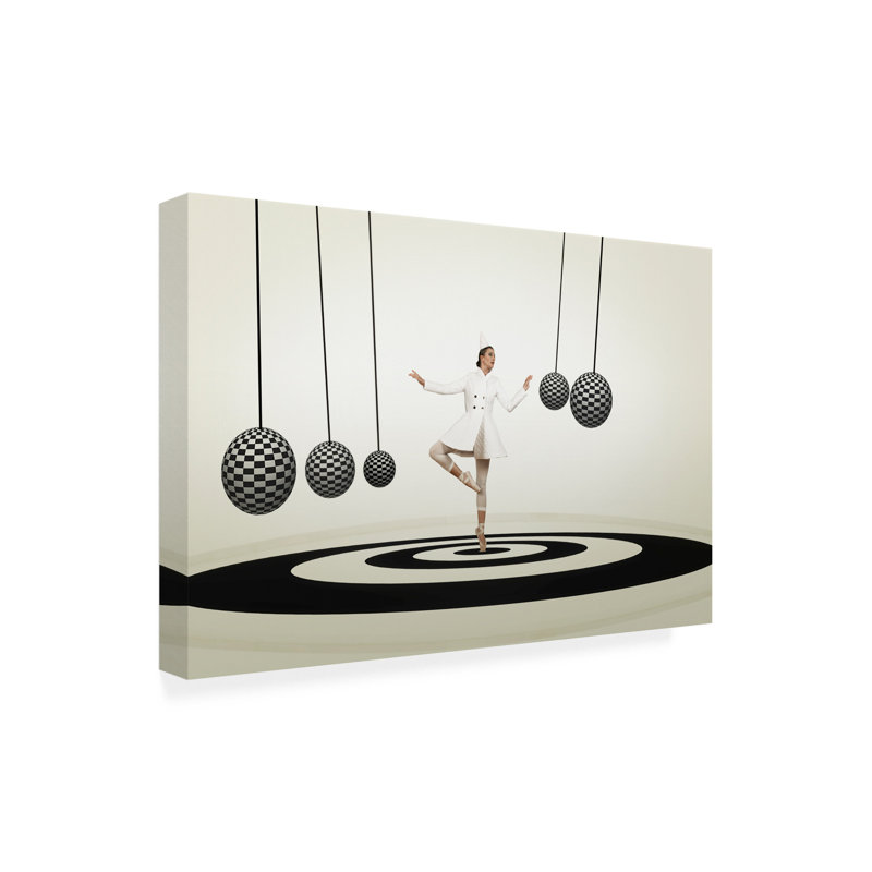 Art sur toile, Rouleau Christine Von, H 12 po x l 19 po