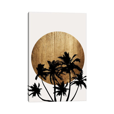 Miami Beach 1 Piece Wrapped Canvas Painting