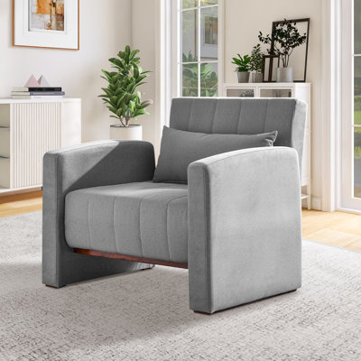 3-in-1 Convertible Adjustable Sleeper Chair Bed