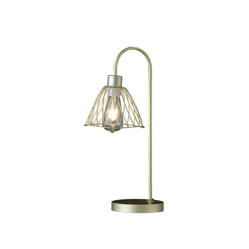 Lampe de table suspendue en métal 20,5 po