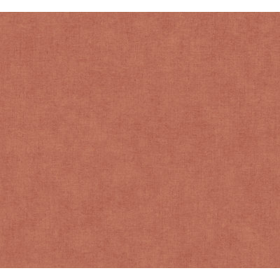 Papier peint imitation lin Nuovo Rust