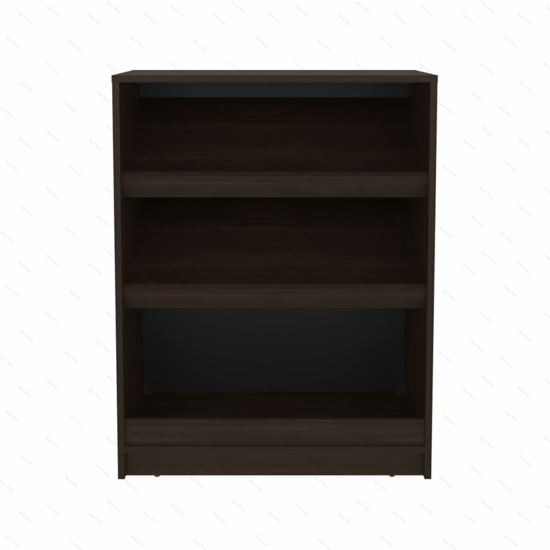 Wengue Shoe Rack with Open Storage