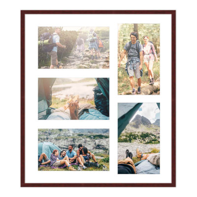 Wood Picture Frame with Mat