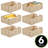 mDesign Woven Farmhouse Pantry Food Storage Bin Basket Box-98155046-98155047
