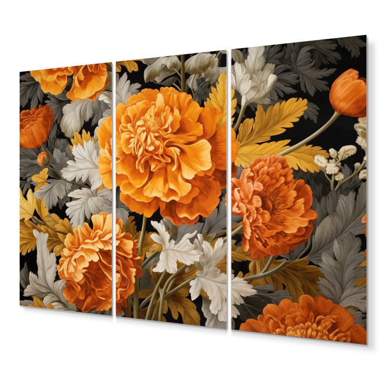 Plants & Flowers Wall Decor on Metal