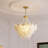 8 - Light Dimmable Tiered Chandelier