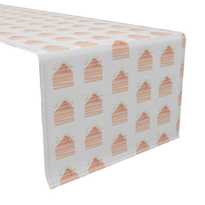 Rectangular Cotton Twill Table Runner