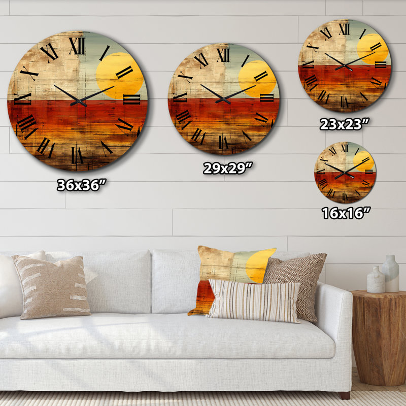 Horloge murale moderne Nostalgia, Petit