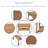 Dane 2 - Person Patio Conversation Set-1960372701
