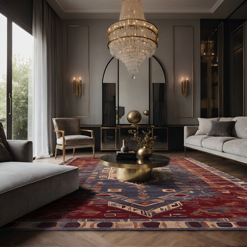 Tapis brun soyeux et moelleux, Tapis de couloir 2 pi x 4 pi