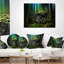 Coussin foncé imprimé forêt sombre-1411237297-1411237301