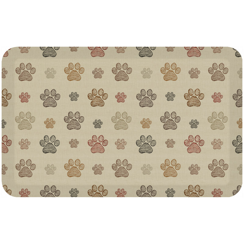 Tapis confort anti-fatigue, Labo brun