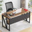 Lympsham 2 - Piece Home Office Executive Desk and Lateral File Cabinet-143053123-143053125