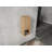 12" Bathroom Side Cabinet,Soft Close Doors,Float Mounting Design,Imitative Oak-156145965
