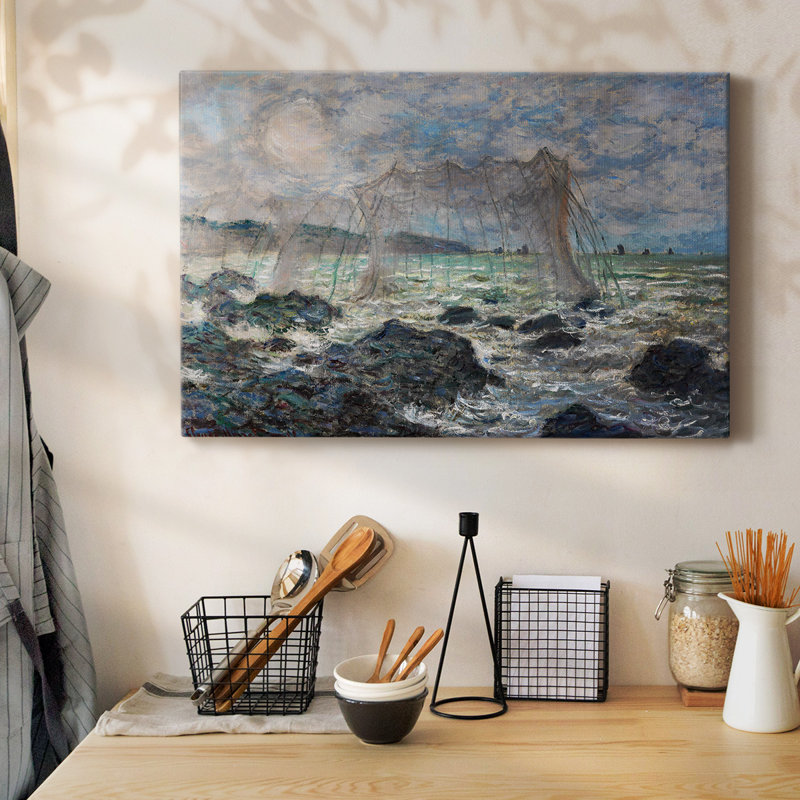 Monet - Toile tendue avec châssis, H 8 po x l 12 po