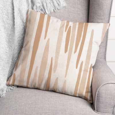  Indoor / Outdoor Striped Throw Pillow