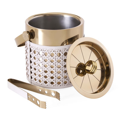 Basketweave Ice Bucket