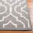 Waucoma Hand Woven Flat Weave Wool/Cotton Geometric Rug in Ivory/Gray-29151078