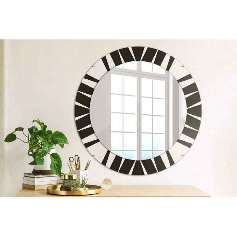 Huldar Glass Flat Wall Mirror