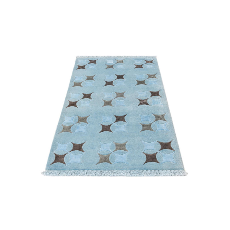 Tapis bleu 3x5 Philip
