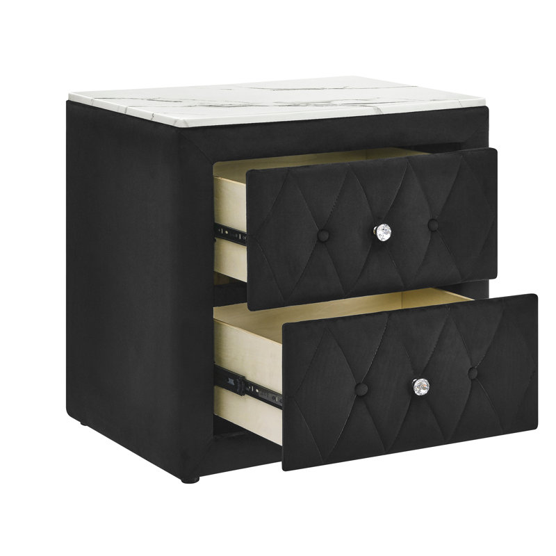 Mobilier de chambre à coucher 1pc, Noir
