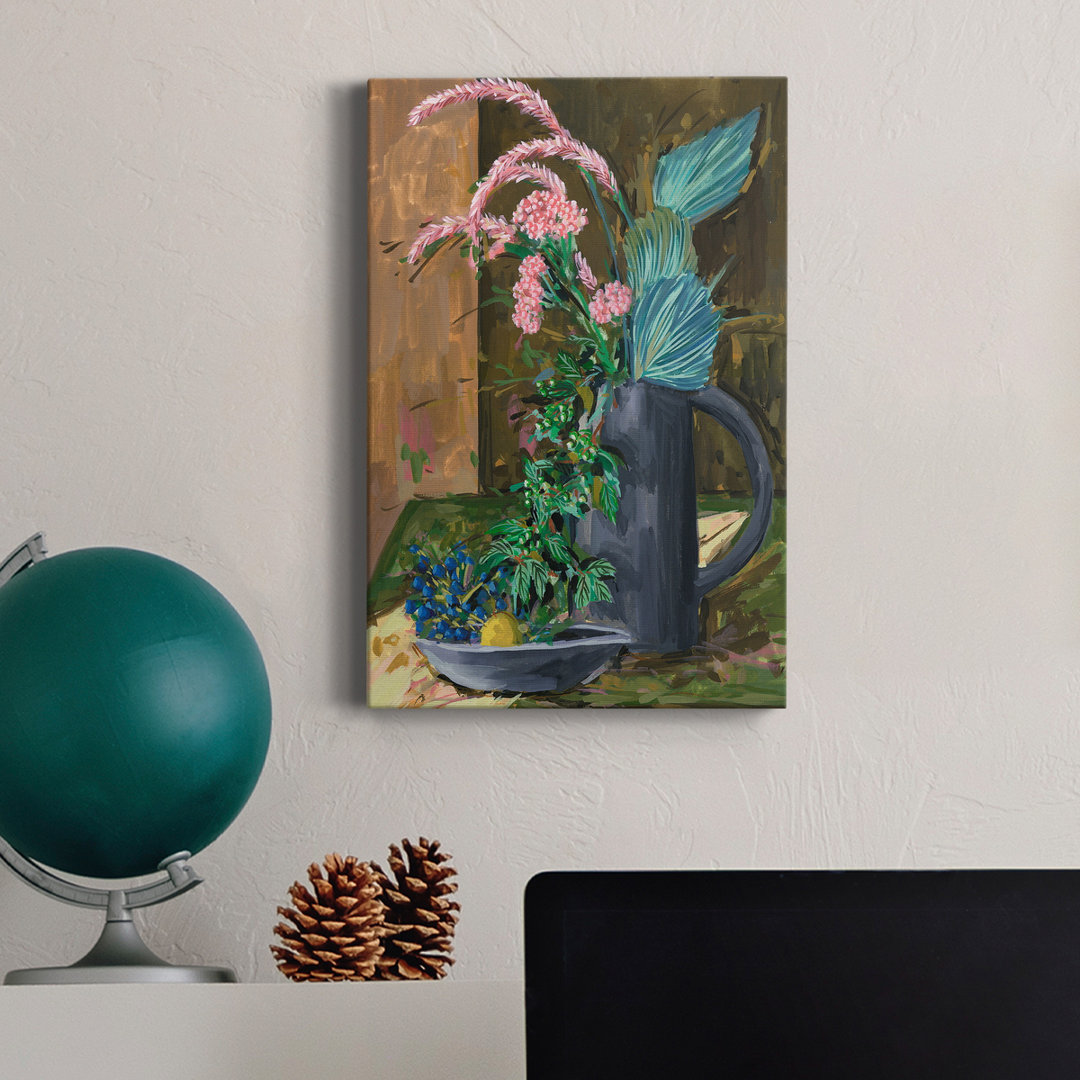 Still Life Bouquet II - Wrapped Canvas Print Winston Porter