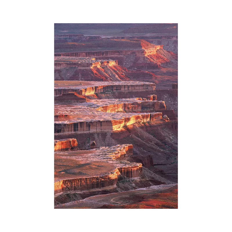 View from Grandview Point, Canyonlands National Park, Utah 1 Piece Wrapped Canvas Wall Art