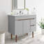 Meuble-lavabo 36 po Modway Harvest
