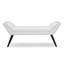 Genuine Leather Upholstered Bench
