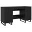Desk With Shelf 140 X 50 X 75 Cm Engineered Wood-268791322