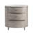 Three-Drawer Oval Chest