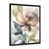 Toile avec cadre photo noir