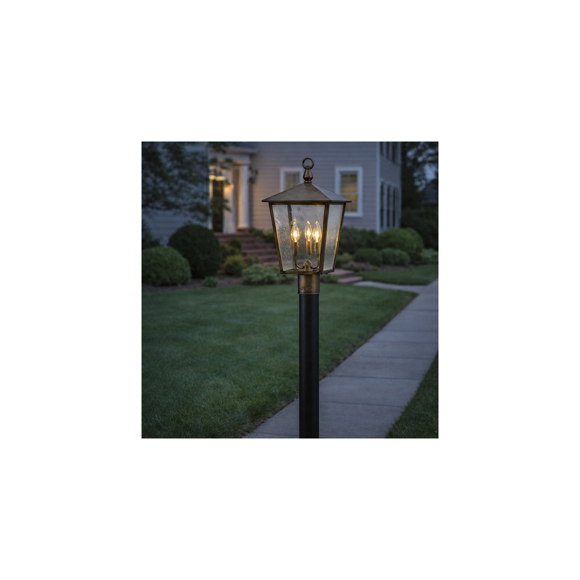 Huntersfield 20.75" H Hardwired Lantern Head, Burnished Bronze