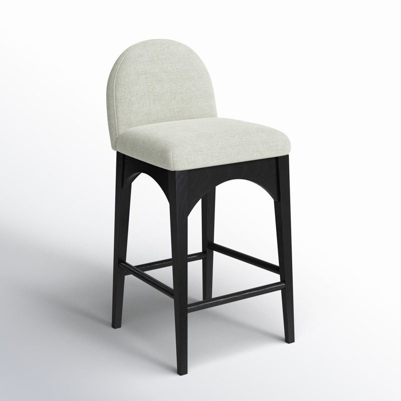 Waldorf Counter Stool, Black, Mint Chenille
