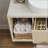 39.3" Wall-Mounted Bathroom Vanity with Oval Ceramic Sink