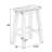 Industrial Style 3-Piece Counter Height Table Set with Two Chairs