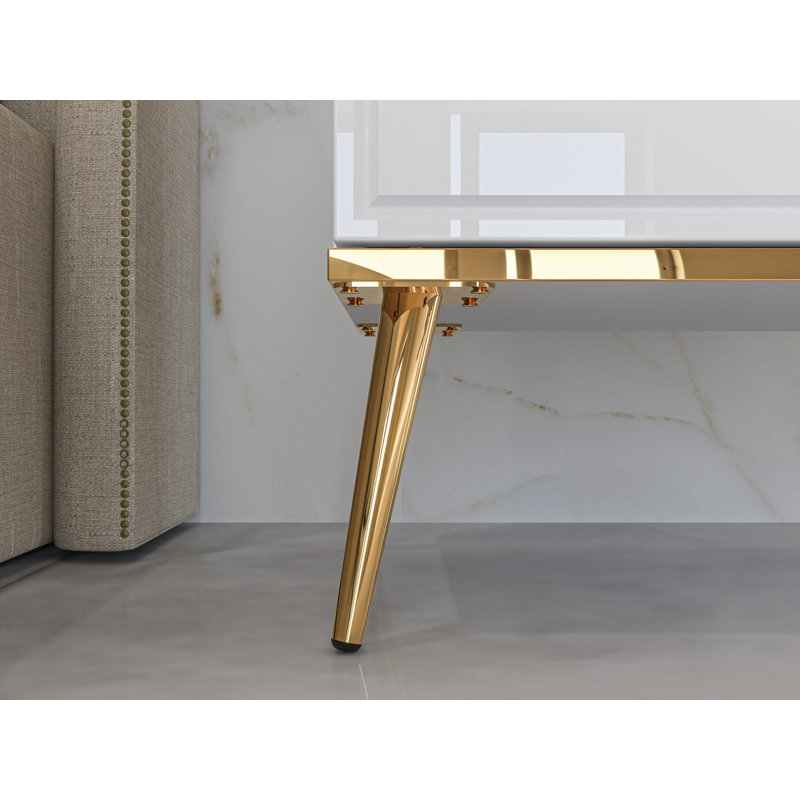 Amyna 50cm W Bedside Table