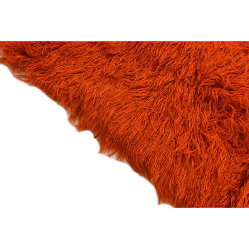 6 tapis orange Pinson