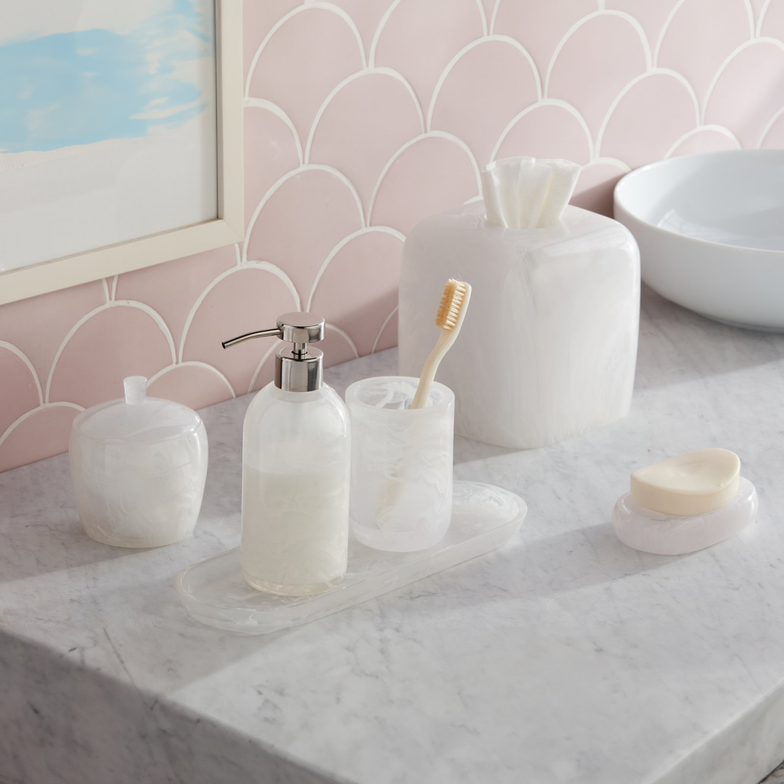 Acosta 7 pc Bath set
