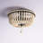 Algomera Solid Wood Semi Flush Mount