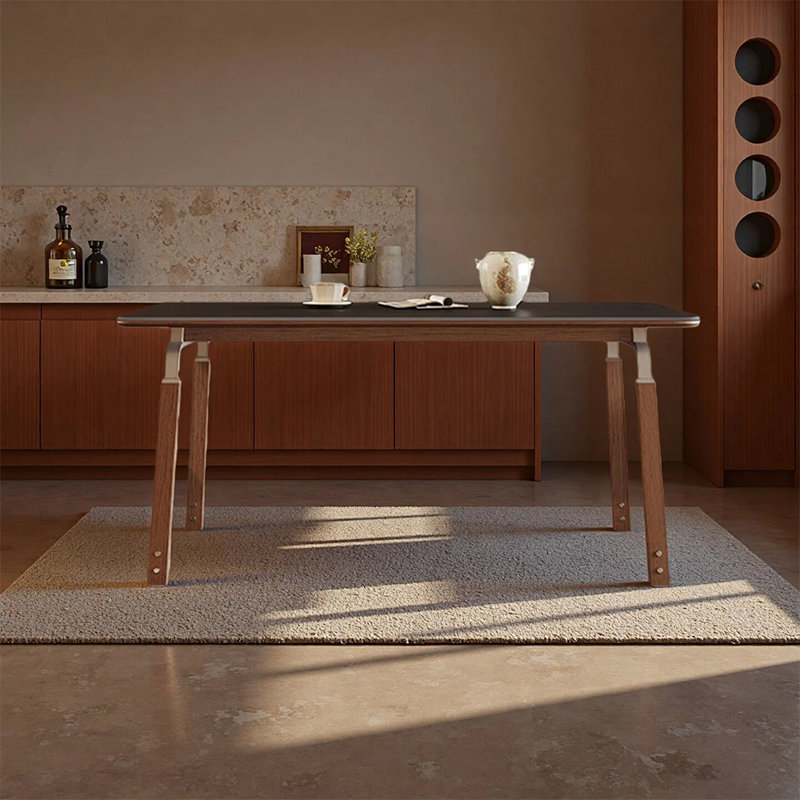 Table de salle à manger simple et tendance, H 29,52 po x L 62,99 po x l 31,49 po