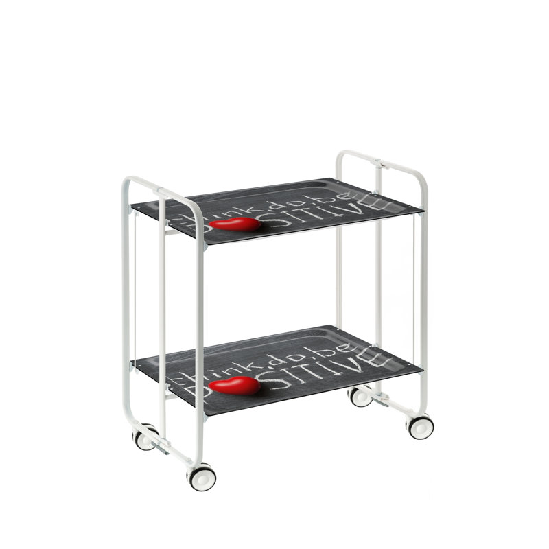 Ambrea Metal Bar Cart