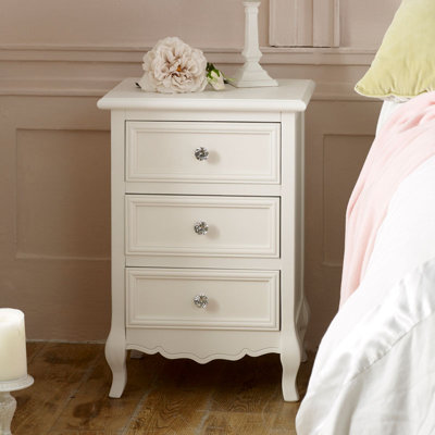 Atkinson 45cm W Solid Wood Bedside Table