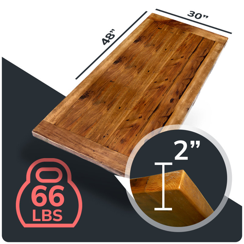Plateau de table The Homestead Farmhouse, H 2 po x L 48 po x l 30 po
