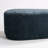 Caras Upholstered Navy Triangular Compression Ottoman No Assembly Required-136163069