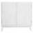 Carillon White 2-Door Accent Cabinet