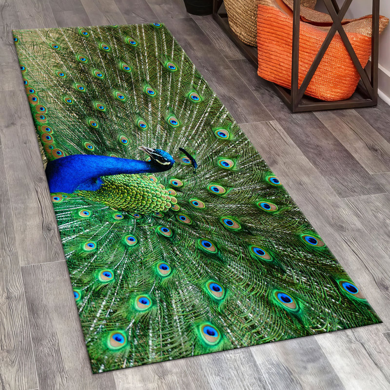 Soft Pile Printed Rug with Elegant Abstract Design Ideal for Transforming Your Living Room into a Modern Artistic Space
