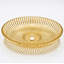 Lavabo de salle de bain vasque ovale en verre champagne Majestic 21 "-128514151