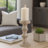 Handmade Rustic Solid Wood Tabletop Candlestick-456871914-494634522