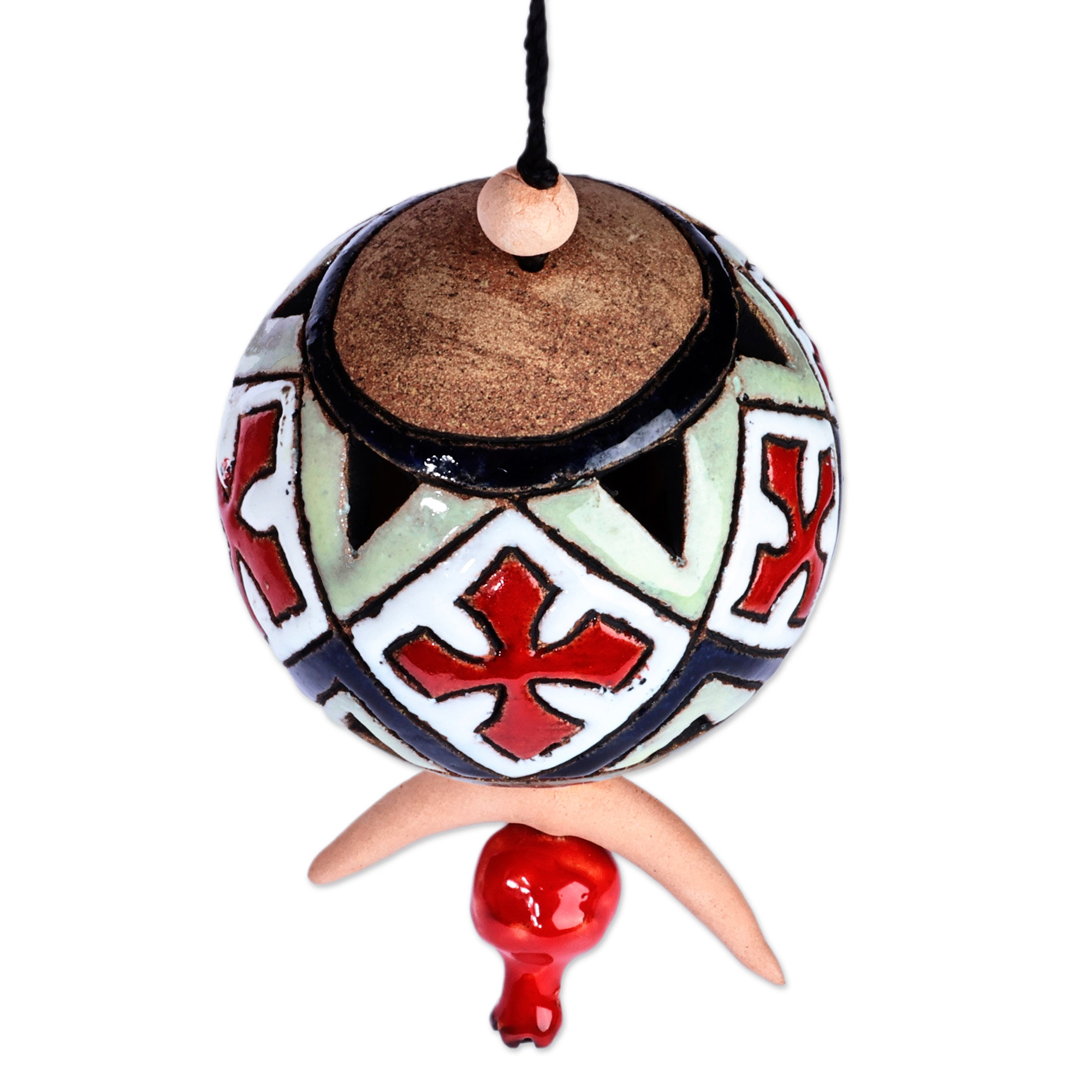 Bungalow rose handmade palatial daghdghan ceramic wall decor wayfair